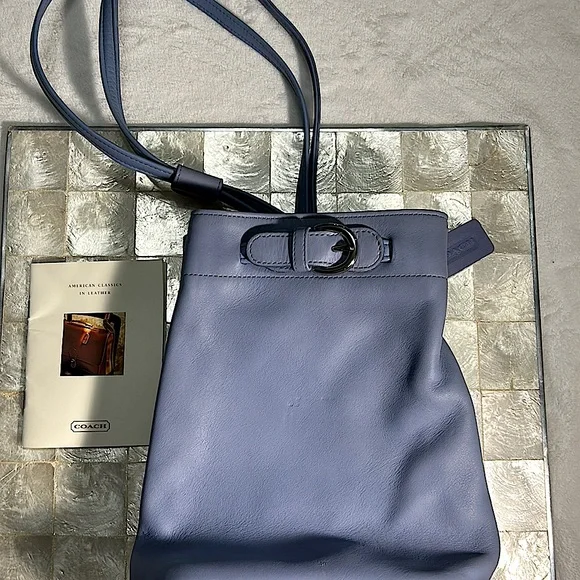 Coach | Bags | Rarevintage Coach Back Pack 462 Periwinkle  display picture 1